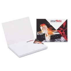 Muistilappuvihko 100 x 72 mm omalla logolla