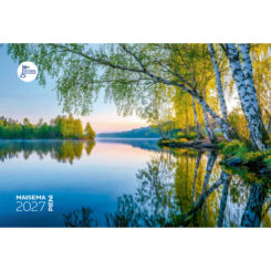 Pieni maisemakalenteri omalla logolla painettuna 2027