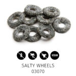 Karkkipussit omalla logolla