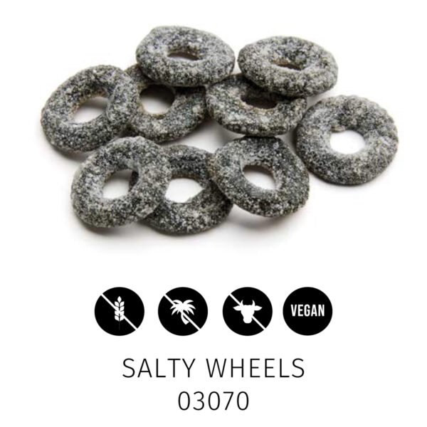 Karkkipussit omalla logolla