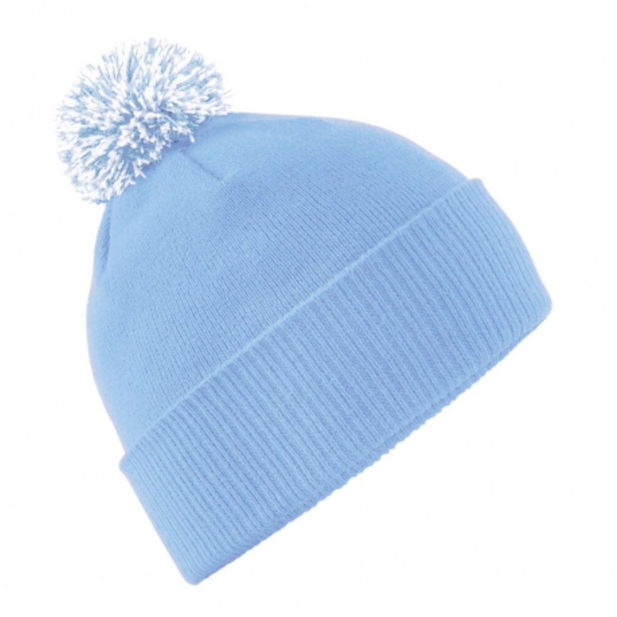 Beechfield Snowstar tupsupipo omalla logolla brodeerattuna