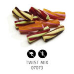 Karkkipussit omalla logolla