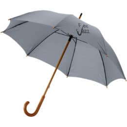 bullet-jova-sateenvarjo painatuksella