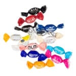 mainoskarkit omalla logolla