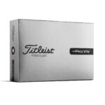 Titleist ProV1X golfpallo omalla logolla painettuna