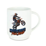 Stack åinottava kahvimuki omalla logolla