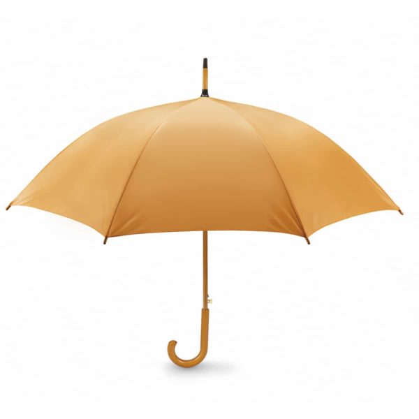 edullinen sateenvarjo logolla