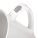 ergonominen kahvikuppi logolla