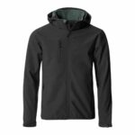 clique eco softshell takki logolla