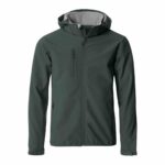 clique eco softshell takki logolla