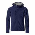 clique eco softshell takki logolla
