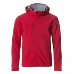 clique eco softshell takki logolla