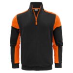 printer-prime-halfzip-collegepaita omalla logolla