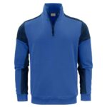 printer-prime-halfzip-collegepaita omalla logolla