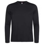 clique-basic-active-pitkahihainen-harmaa omalla logolla