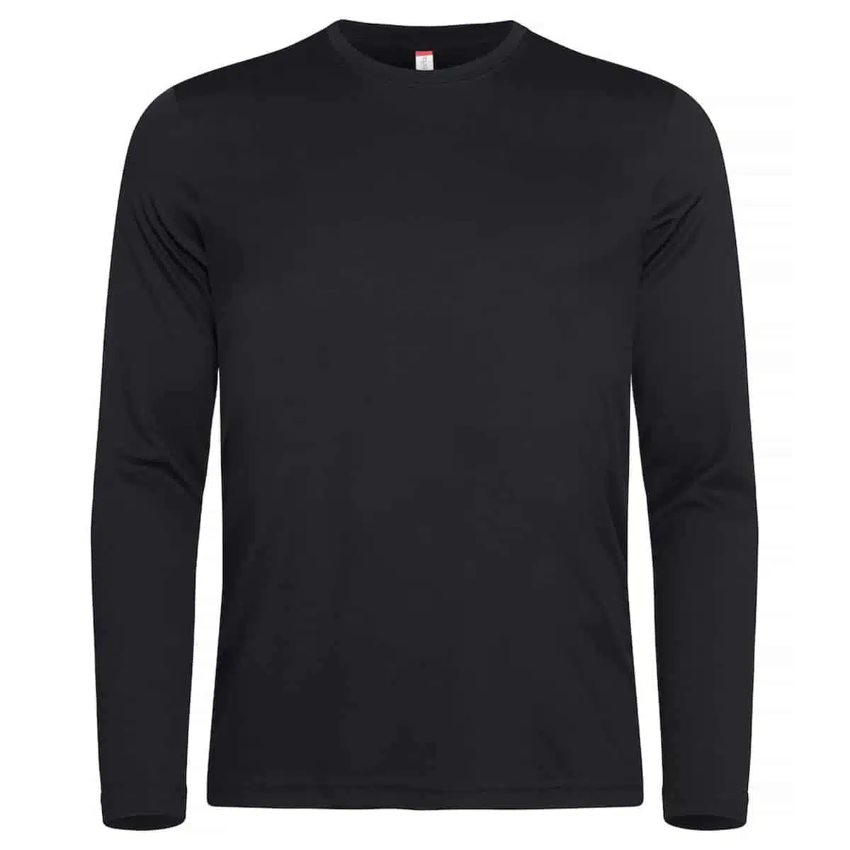 clique-basic-active-pitkahihainen-harmaa omalla logolla