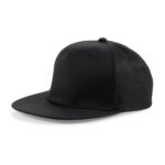 beechfield 5-panel snapback lippis omalla logolla
