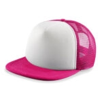 beechfield vintage trucker lippis omalla logolla