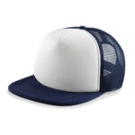 beechfield vintage trucker lippis omalla logolla