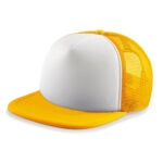 beechfield vintage trucker lippis omalla logolla