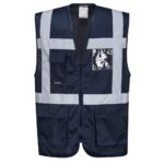 Portwest-f476-iona-esimiesliivi-omalla-logolla