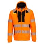 portwest-DX477-hi-vis-huppari-omalla-logolla