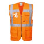 portwest-S476-hi-vis-esimiesliivi-omalla-logolla