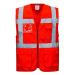 portwest-S476-hi-vis-esimiesliivi-omalla-logolla