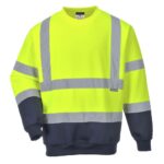 porwest-b306-hi-vis-huppari-omalla-logolla