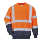 porwest-b306-hi-vis-huppari-omalla-logolla