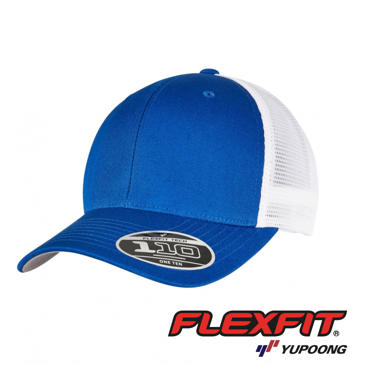 Flexfit 110 Mesh 2 tone lippis omalla logolla