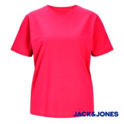 jack&jones naisten basic tpaita omalla logolla painettuna