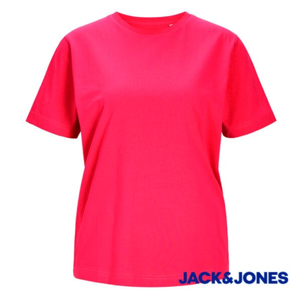 jack&jones naisten basic tpaita omalla logolla painettuna