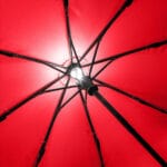 Fare 5749 skylight taskusateenvarjo omalla logolla