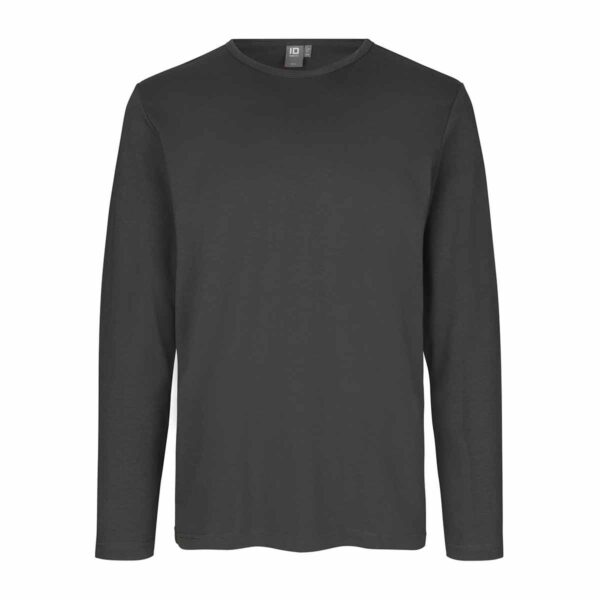 ID 0517 Interlock pitkähihainen t-paita omalla logolla