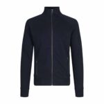 ID 0628 Cardigan collegetakki omalla logolla