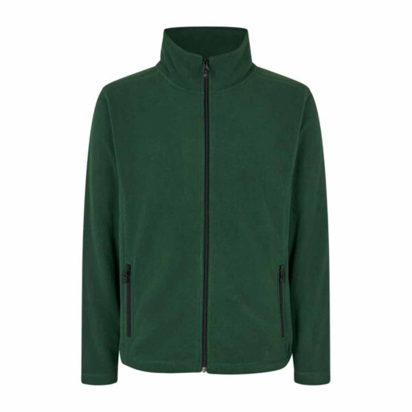 ID 0803 Cardigan microfleece omalla logolla