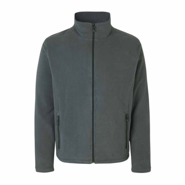 ID 0803 Cardigan microfleece omalla logolla