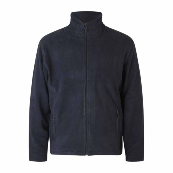 ID 0803 Cardigan microfleece omalla logolla
