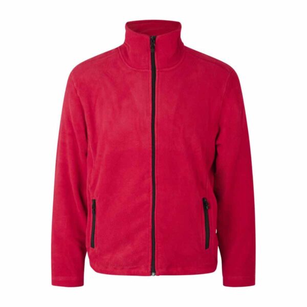 ID 0803 Cardigan microfleece omalla logolla