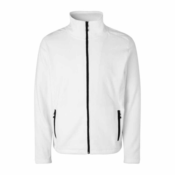 ID 0803 Cardigan microfleece omalla logolla