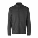 ID 0840 Cardigan stretch comfort fleecetakki omalla logolla