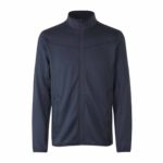 ID 0840 Cardigan stretch comfort fleecetakki omalla logolla