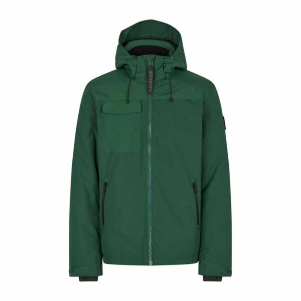 ID 0842 Hooded talvitakki omalla logolla