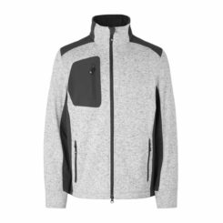 ID 0826 kudottu Cardigan fleecetakki omalla logolla