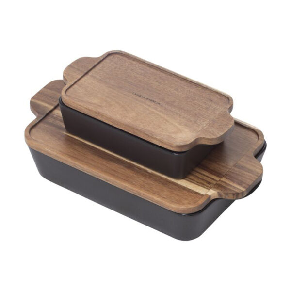 Orrefors Jernverk Gratiinivuokasetti omalla logolla