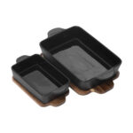 Orrefors Jernverk Gratiinivuokasetti omalla logolla