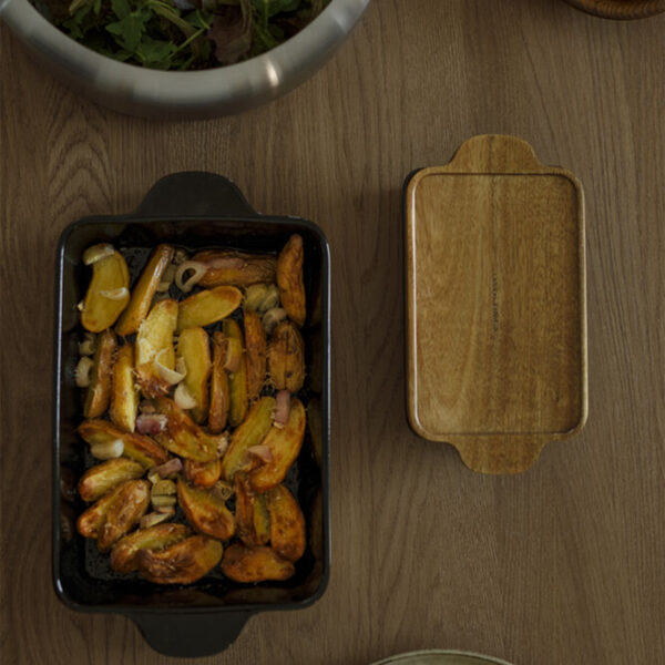 Orrefors Jernverk Gratiinivuokasetti omalla logolla