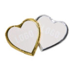 Suklaasydän omalla logolla