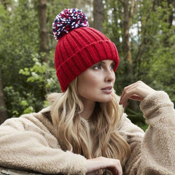 Beechfield Hygge tupsupipo omalla logolla